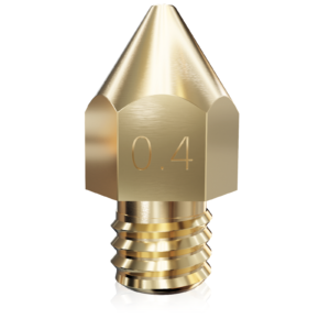Nozze MK8 kompatibel. Kein Original-Zubehör. - 0,4mm