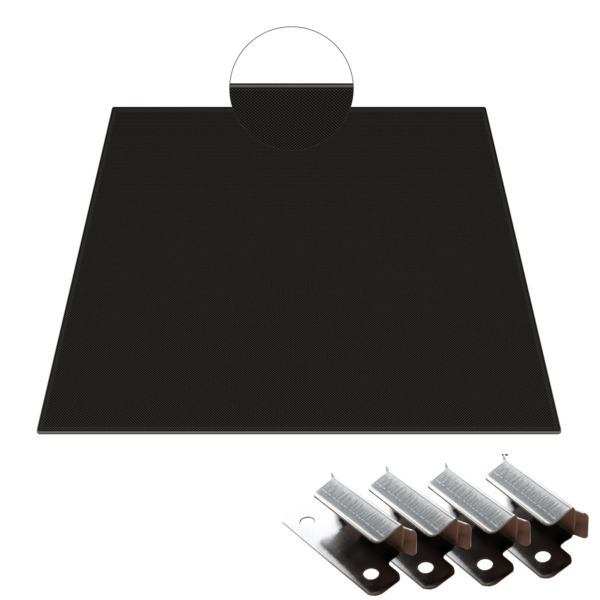 Glas Druckplatte 200x200mm beschichtet Glasplatte Druckbett